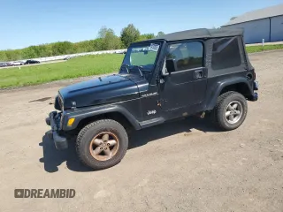 2002 Jeep Wrangler X с VIN 1J4FA39S02P742836, выставлен на аукционе Copart как лот 54780835 с пробегом 91 769 миль миль и Чистый • Clean title. История ставок и продаж доступна на DreamBid. Изображение 1.