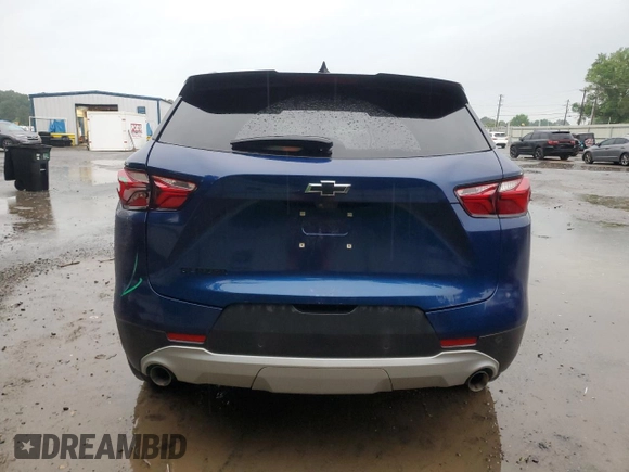 2022 Chevrolet Blazer LT z VIN 3GNKBDRS9NS148718, wystawiony jako Copart lot #55735945 z przebiegiem 21 564 mil mil oraz Szkoda całkowita • Salvage title. Historia ofert i sprzedaży dostępna na DreamBid. Obrazek 6.