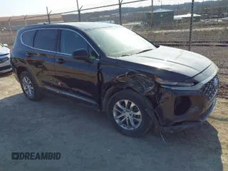 2019 Hyundai Santa Fe SEL with VIN 5NMS3CAD0KH058762, listed as a IAAI auction lot 41775703 with 49,755 mi miles. Bid and sale history available at carsss.com. Image 1.