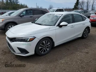 2022 Honda Civic LX z VIN 19XFL2H53NE400274, wystawiony jako Copart lot #55623285 z przebiegiem 138 424 mil mil oraz Szkoda całkowita • Salvage title. Historia ofert i sprzedaży dostępna na DreamBid. Obrazek 1.