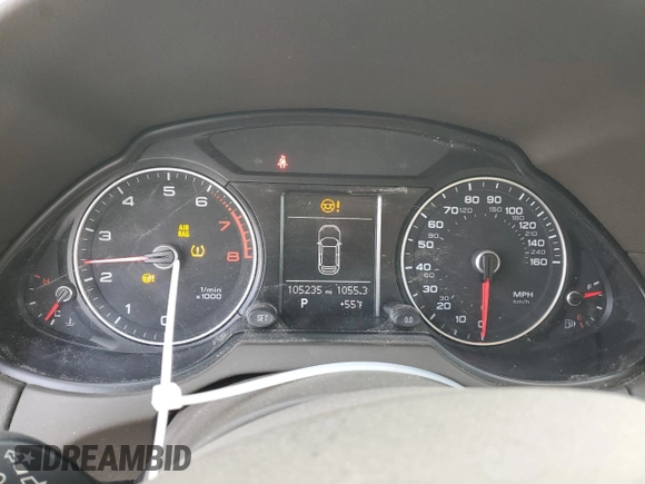 2017 Audi Q5 Premium with VIN WA1C2AFP3HA006814, listed as a Copart auction lot 81923714 with 105,235 mi miles and Salvage Title. Bid and sale history available at carsss.com. Image 9.