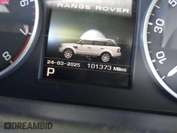 2012 Land Rover Range Rover Sport SC with VIN SALSH2E45CA746055, listed as a IAAI auction lot 41864946 with 101,373 mi miles. Bid and sale history available at carsss.com. Image 7.