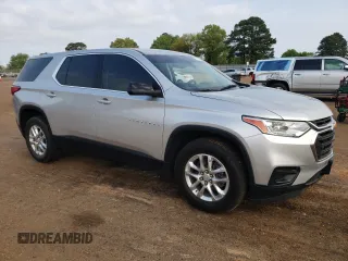 2021 Chevrolet Traverse LS with VIN 1GNERFKW3MJ254289, listed as a Copart auction lot 51337155 with 40,127 mi miles and Salvage title. Bid and sale history available at DreamBid. Image 4.