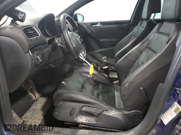 2010 Volkswagen GTI with VIN WVWHV7AJ2AW383216, listed as a Copart auction lot 68900204 with 90,071 mi miles and Salvage Title. Bid and sale history available at carsss.com. Image 7.