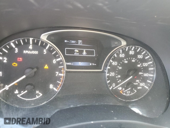 2020 Nissan Pathfinder S with VIN 5N1DR2AM9LC635284, listed as a Copart auction lot 54777075 with 74,406 mi miles and Salvage title. Bid and sale history available at DreamBid. Image 9.