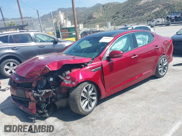 2014 Kia Optima SXL Turbo with VIN 5XXGR4A69EG293806, listed as a IAAI auction lot 42088106 with Not Provided miles and . Bid and sale history available at DreamBid. Image 17.