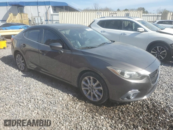 2015 Mazda 3 S Touring with VIN JM1BM1V35F1229282, listed as a Copart auction lot 50940705 with 107,196 mi miles and Clean Title. Bid and sale history available at DreamBid. Image 4.