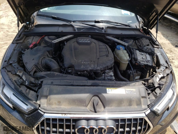 2018 Audi A4 allroad Premium Plus with VIN WA18NAF48JA059923, listed as a Copart auction lot 63495584 with 0 mi miles and Salvage Title. Bid and sale history available at carsss.com. Image 11.