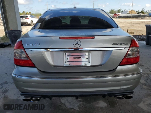 2007 Mercedes-Benz E 550 with VIN WDBUF90X87X213554, listed as a Copart auction lot 71536294 with 155,488 mi miles and Clean Title. Bid and sale history available at carsss.com. Image 6.