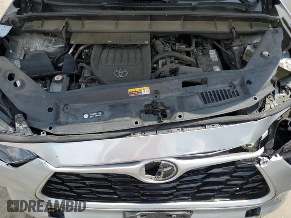 2023 Toyota Highlander L with VIN 5TDKDRAH6PS030892, listed as a Copart auction lot 56063635 with 74,766 mi miles and Salvage title. Bid and sale history available at DreamBid. Image 12.