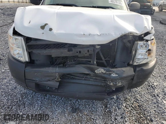 2011 Chevrolet Silverado 1500 with VIN 3GCPCPEA7BG313724, listed as a Copart auction lot 46576135 with 222,893 mi miles and Salvage Title. Bid and sale history available at DreamBid. Image 11.