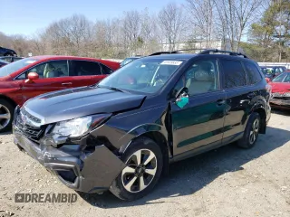 2018 Subaru Forester Premium with VIN JF2SJAGC7JH586017, listed as a Copart auction lot 45909833 with 95,534 mi miles. Bid and sale history available at carsss.com. Image 1.