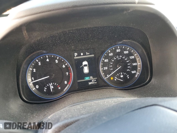 2023 Hyundai Kona SE with VIN KM8K22AB9PU036413, listed as a Copart auction lot 48015535 with 38,931 mi miles and Salvage Title. Bid and sale history available at DreamBid. Image 9.