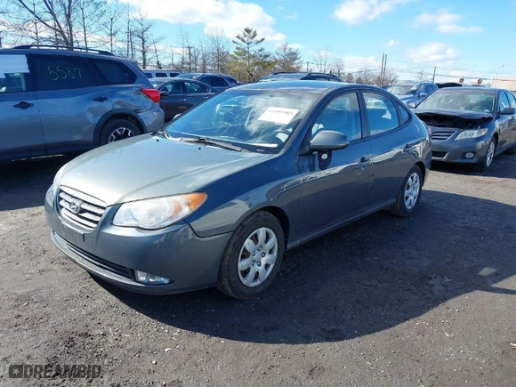 2008 Hyundai Elantra GLS with VIN KMHDU46D38U479053, listed as a IAAI auction lot 41599985 with 147,592 mi miles. Bid and sale history available at carsss.com. Image 2.