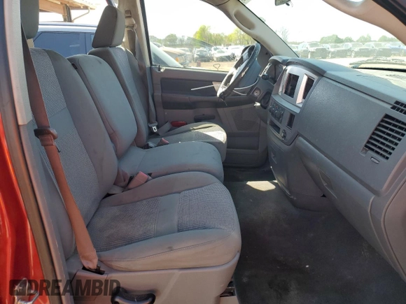 2007 Dodge 1500 SLT with VIN 1D7HA18P07S204969, listed as a Copart auction lot 51480485 with 222,376 mi miles and Salvage Title. Bid and sale history available at DreamBid. Image 7.