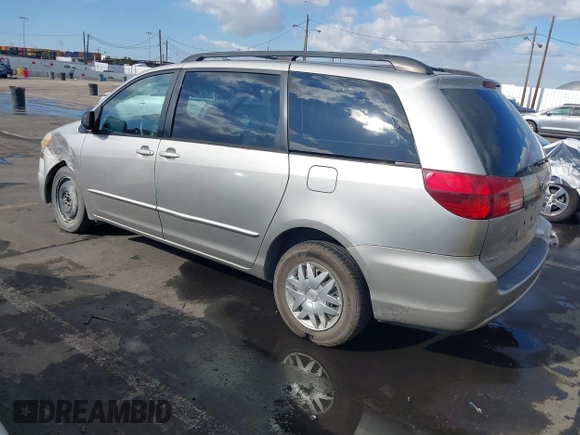 2005 Toyota Sienna CE with VIN 5TDZA23C55S320036, listed as a IAAI auction lot 41424086 with 195,565 mi miles and . Bid and sale history available at DreamBid. Image 3.