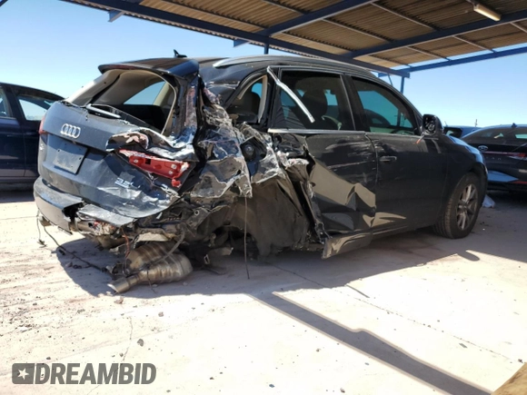2012 Audi Q5 Premium with VIN WA1LKCFP2CA002628, listed as a Copart auction lot 56240585 with 129,335 mi miles and Salvage title. Bid and sale history available at DreamBid. Image 3.