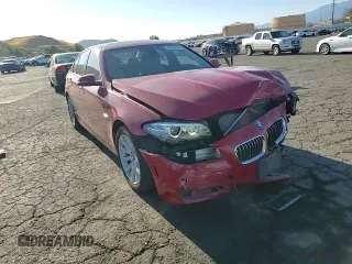 2014 BMW 5 Series 535i xDrive with VIN WBA5B3C5XED535908, listed as a Copart auction lot 47053305 with 78,205 mi miles and Salvage Title. Bid and sale history available at carsss.com. Image 11.