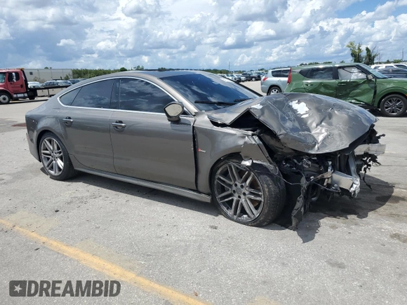 2016 Audi A7 3.0 Premium Plus with VIN WAUWGAFC5GN077793, listed as a Copart auction lot 64570043 with 80,479 mi miles. Bid and sale history available at carsss.com. Image 4.