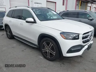 2020 Mercedes-Benz GLS 450 z VIN 4JGFF5KEXLA267607, wystawiony jako IAAI lot #42029629 z przebiegiem 43 549 mil mil oraz . Historia ofert i sprzedaży dostępna na DreamBid. Obrazek 1.