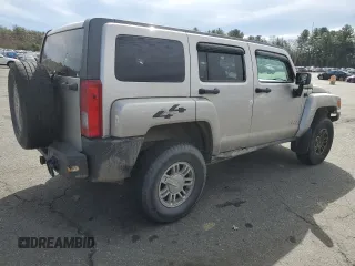 2008 Hummer H3 SUV with VIN 5GTEN13E388136990, listed as a Copart auction lot 50947555 with 200,666 mi miles and Clean Title. Bid and sale history available at carsss.com. Image 3.