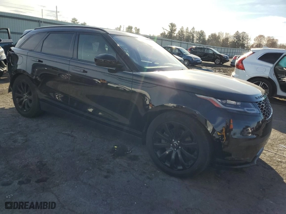 2019 Land Rover Range Rover Velar S with VIN SALYB2FV0KA219171, listed as a Copart auction lot 80713624 with 64,010 mi miles and Salvage Title. Bid and sale history available at carsss.com. Image 4.