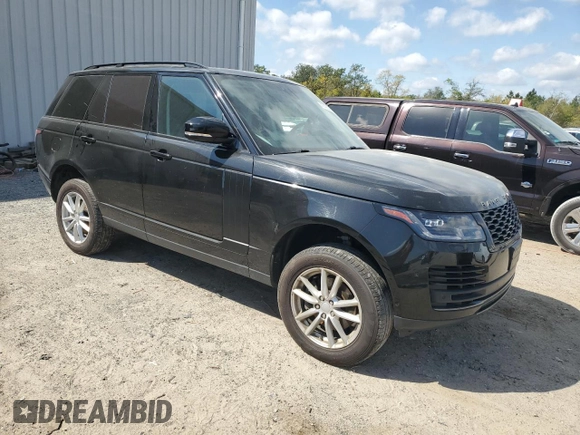 2018 Land Rover Range Rover with VIN SALGR2RK5JA394930, listed as a Copart auction lot 47455465 with 87,788 mi miles and Clean Title. Bid and sale history available at DreamBid. Image 4.