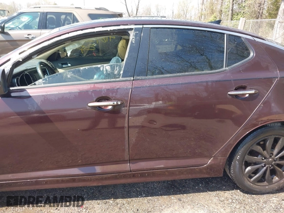 2014 Kia Optima EX with VIN 5XXGN4A70EG266191, listed as a IAAI auction lot 41895612 with 229,472 mi miles and . Bid and sale history available at carsss.com. Image 15.