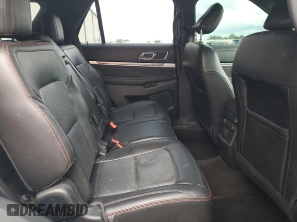 2018 Ford Explorer Sport with VIN 1FM5K8GT2JGB78916, listed as a Copart auction lot 59414335 with 121,842 mi miles and Salvage title. Bid and sale history available at DreamBid. Image 11.
