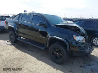 2021 Chevrolet Colorado 4WD ZR2 with VIN 1GCGTEEN3M1104456, listed as a IAAI auction lot 40968468 with 61,530 mi miles. Bid and sale history available at carsss.com. Image 1.