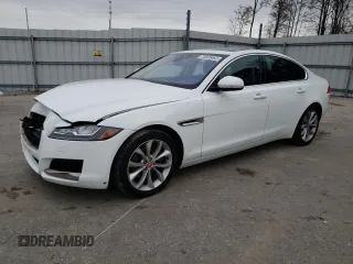 2018 Jaguar XF with VIN SAJBJ4FN8JCY54221, listed as a Copart auction lot 70035462 with 107,690 mi miles and . Bid and sale history available at DreamBid. Image 1.