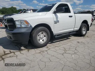 2019 Ram 1500 Tradesman с VIN 3C6JR6AGXKG702275, выставлен на аукционе Copart как лот 55879265 с пробегом 58 031 миль миль и Списание • Salvage title. История ставок и продаж доступна на DreamBid. Изображение 1.