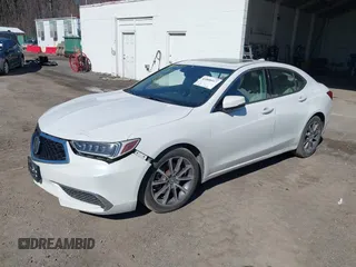 2019 Acura TLX with VIN 19UUB2F33KA003854, listed as a IAAI auction lot 41808917 with 95,380 mi miles and . Bid and sale history available at carsss.com. Image 2.