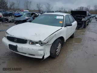 2003 Buick Century Custom with VIN 2G4WS52J831241607, listed as a IAAI auction lot 42002388 with 1 mi miles. Bid and sale history available at carsss.com. Image 2.