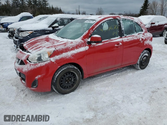 2017 Nissan Micra S z VIN 3N1CK3CP9HL236293, wystawiony jako Copart lot #43354275 z przebiegiem 87 983 mil mil oraz Szkody całkowita. Historia ofert i sprzedaży dostępna na DreamBid. Obrazek 1.