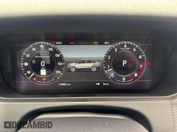 2018 Land Rover Range Rover Velar R-Dynamic SE with VIN SALYL2RV0JA718527, listed as a Copart auction lot 53633145 with 113,882 mi miles and Clean title. Bid and sale history available at DreamBid. Image 8.