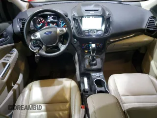 2016 Ford Escape Titanium with VIN 1FMCU9J93GUB50010, listed as a Copart auction lot 85887364 with 36,333 mi miles and Salvage Title. Bid and sale history available at DreamBid. Image 8.
