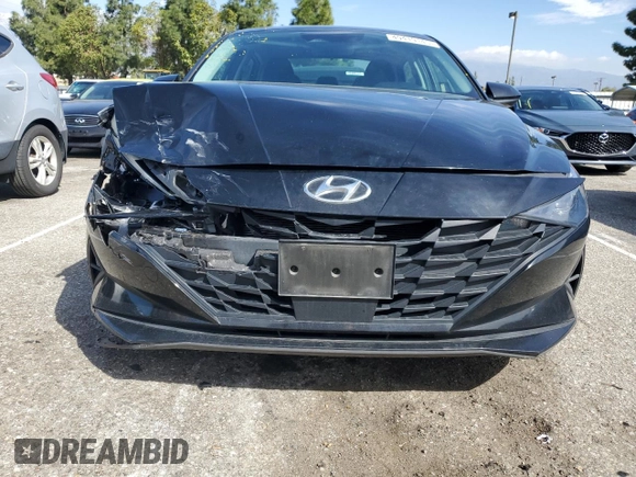 2022 Hyundai Elantra SEL with VIN KMHLS4AG8NU313433, listed as a Copart auction lot 49419145 with 74,163 mi miles and Salvage Title. Bid and sale history available at DreamBid. Image 5.