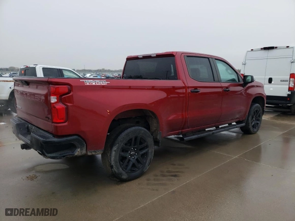 2022 Chevrolet Silverado 1500 LTD LT Trail Boss with VIN 3GCPYFED4NG164408, listed as a Copart auction lot 82529574 with 63,619 mi miles and Salvage Title. Bid and sale history available at carsss.com. Image 3.