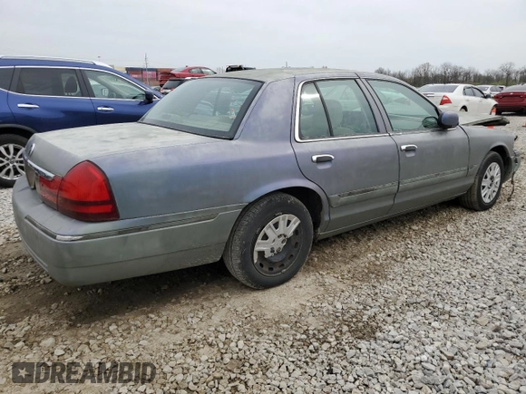 2004 Mercury Grand Marquis GS with VIN 2MEFM74W44X659873, listed as a Copart auction lot 51793205 with 115,384 mi miles and Salvage Title. Bid and sale history available at DreamBid. Image 3.