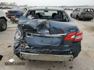 2013 Nissan Sentra SV with VIN 3N1AB7AP1DL754426, listed as a Copart auction lot 52107795 with 51,817 mi miles and Salvage Title. Bid and sale history available at DreamBid. Image 6.