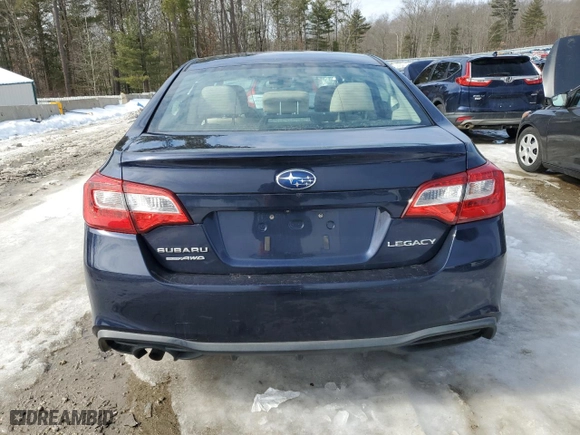 2018 Subaru Legacy with VIN 4S3BNAB64J3004070, listed as a Copart auction lot 45857555 with 0 miles and Salvage Title. Bid and sale history available at carsss.com. Image 6.
