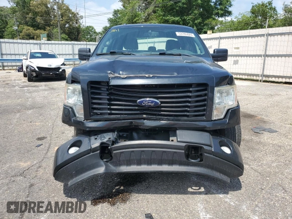 2014 Ford F-150 XL with VIN 1FTFW1EF4EFA38279, listed as a Copart auction lot 53785024 with 162,474 mi miles and Salvage title. Bid and sale history available at DreamBid. Image 5.