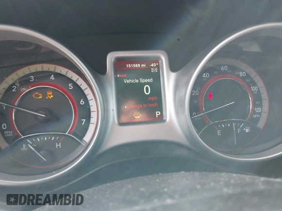 2019 Dodge Journey SE with VIN 3C4PDCBB0KT719211, listed as a IAAI auction lot 41823499 with 151,569 mi miles and . Bid and sale history available at DreamBid. Image 7.