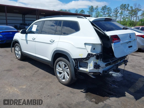 2021 Volkswagen Atlas SE z VIN 1V2WR2CA2MC529355, wystawiony jako IAAI lot #41972048 z przebiegiem 63 970 mil mil oraz . Historia ofert i sprzedaży dostępna na DreamBid. Obrazek 3.
