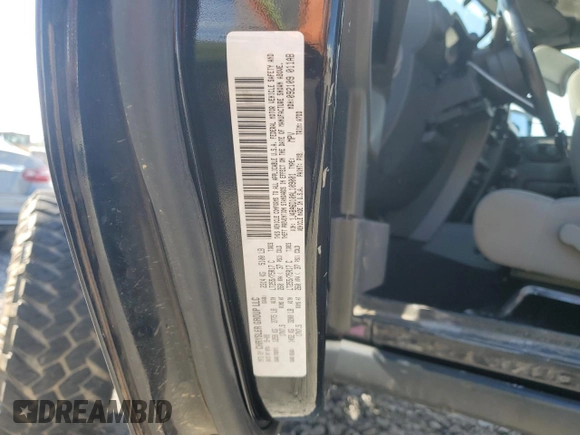 2010 Jeep Wrangler Rubicon with VIN 1J4BA6D10AL109001, listed as a Copart auction lot 69453954 with 137,821 mi miles and Salvage title. Bid and sale history available at DreamBid. Image 15.