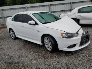 2015 Mitsubishi Lancer GT with VIN JA32U8FW7FU016154, listed as a Copart auction lot 70076844 with 120,125 mi miles and Salvage Title. Bid and sale history available at carsss.com. Image 4.