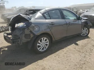 2012 Mazda 3 i Grand Touring with VIN JM1BL1W84C1643422, listed as a Copart auction lot 53557245 with 115,805 mi miles and Salvage Title. Bid and sale history available at DreamBid. Image 3.