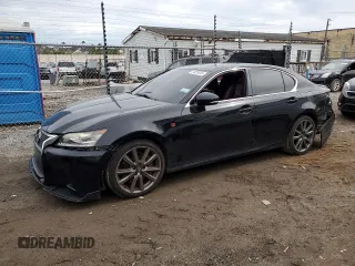 2014 Lexus GS 350 with VIN JTHBE1BL2E5031329, listed as a Copart auction lot 50929845 with 114,924 mi miles and Salvage Title. Bid and sale history available at carsss.com. Image 1.