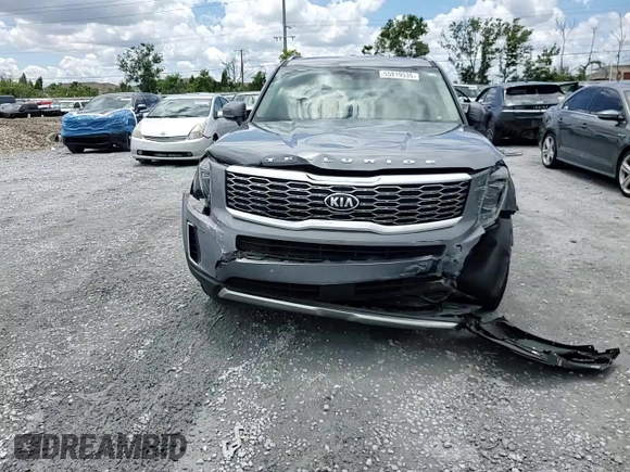 2020 Kia Telluride S with VIN 5XYP64HC1LG029489, listed as a Copart auction lot 59097345 with 108,360 mi miles and Non repairable. Bid and sale history available at DreamBid. Image 14.